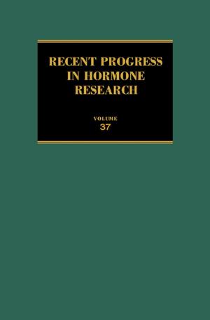 Cover of the book Recent Progress in Hormone Research by Erdal Kayacan, Mojtaba Ahmadieh Khanesar