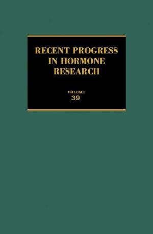 Cover of the book Recent Progress in Hormone Research by Elsevier Science