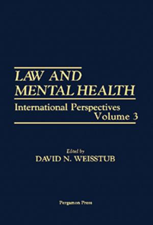 Cover of the book Law and Mental Health by 