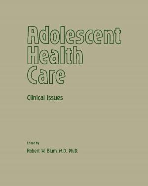 Cover of the book Adolescent Health Care by Subhash C. Pandey