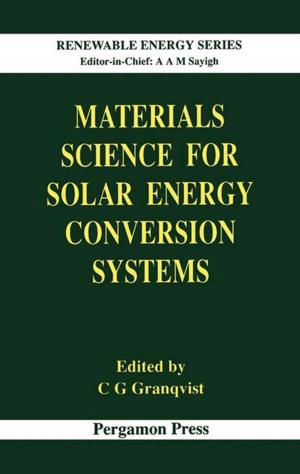 Cover of the book Materials Science for Solar Energy Conversion Systems by Peter Giannoudis, Elena Jones, Xuebin Yang, Dennis Mcgonagle