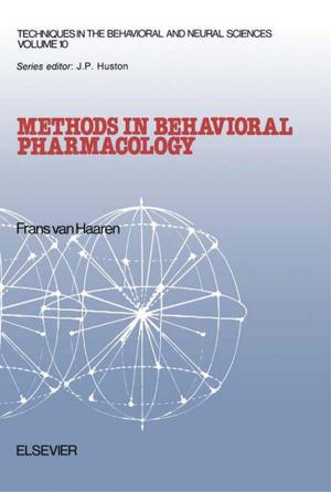 Cover of the book Methods in Behavioral Pharmacology by Srikanta Mishra, Akhil Datta-Gupta
