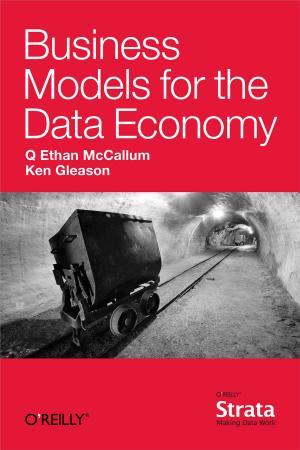 Cover of the book Business Models for the Data Economy by Eric van der Vlist