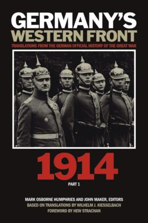 Cover of Germany’s Western Front: 1914