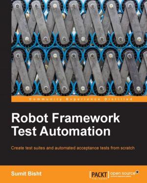 Cover of the book Robot Framework Test Automation by Lorenzo Anardu, Roberto Baldi, Umberto Antonio Cicero, Riccardo Giomi, Giacomo Veneri