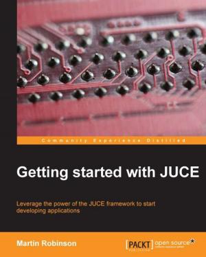 Cover of the book Getting started with JUCE by Pranai Nandan
