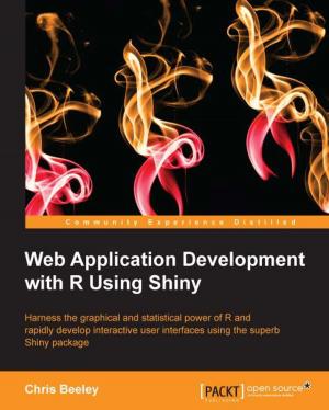 Book cover of Web Application Development with R using Shiny