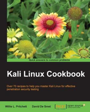 Cover of the book Kali Linux Cookbook by Pieter van der Westhuizen