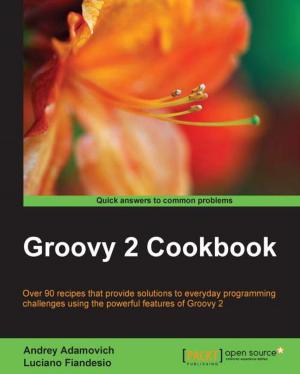 Cover of Groovy 2 Cookbook