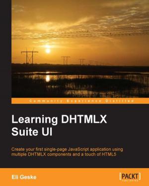 Cover of the book Learning DHTMLX Suite UI by Chuck Heintzelman