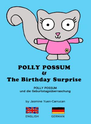 Cover of Polly Possum and the Birthday Surprise (Bilingual English - German)