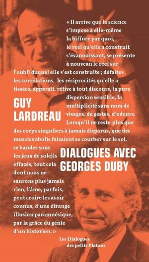Cover of the book Dialogues avec Georges Duby by Pierre-Philippe Jandin, Jean-Luc Nancy