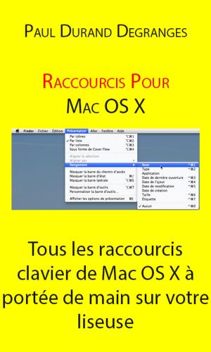 Cover of Raccourcis pour Mac OSX