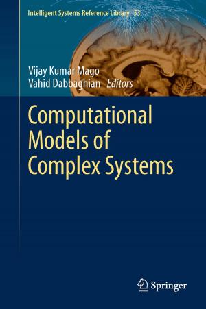 Cover of the book Computational Models of Complex Systems by Dugan Um