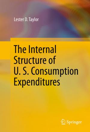 Book cover of The Internal Structure of U. S. Consumption Expenditures