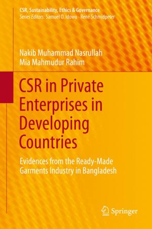 Cover of the book CSR in Private Enterprises in Developing Countries by Dy Wakefield