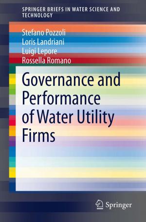Book cover of Governance and Performance of Water Utility Firms