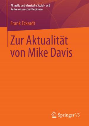 Cover of the book Zur Aktualität von Mike Davis by Franz Josef Mehr, María Teresa Mehr