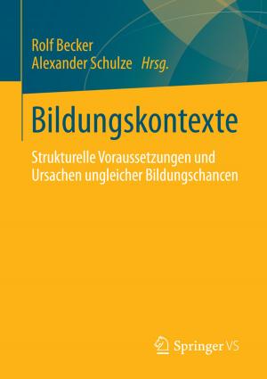 Cover of the book Bildungskontexte by Peter Kinne