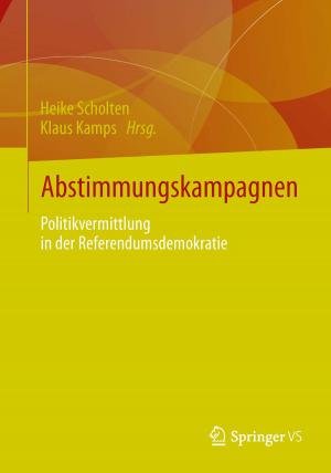 Cover of the book Abstimmungskampagnen by Klaus Schon