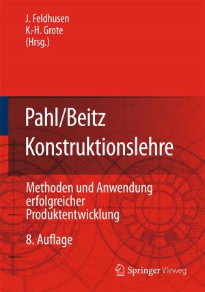 Cover of the book Pahl/Beitz Konstruktionslehre by Falk Giemsa, Jörg Machek, Alex Gardiner, Daniel Closa