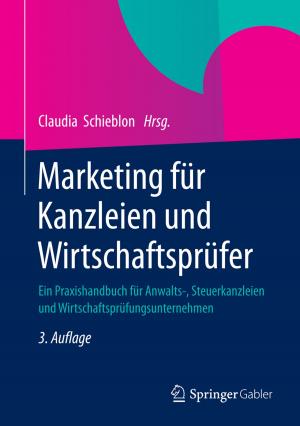 Cover of the book Marketing für Kanzleien und Wirtschaftsprüfer by Christian Synwoldt