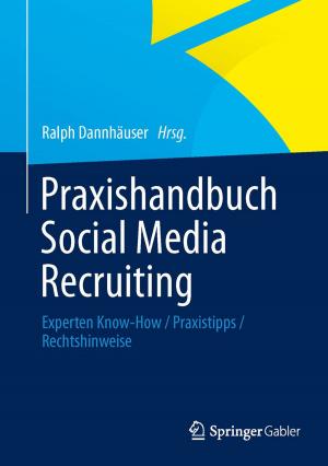 Cover of the book Praxishandbuch Social Media Recruiting by Ronald Petrlic, Christoph Sorge