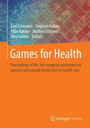 Cover of the book Games for Health by Matthias Rohr
