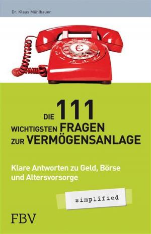 Cover of Die 111 wichtigsten Fragen der Vermögensanlage - simplified