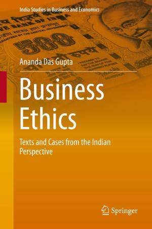 Cover of the book Business Ethics by Alban JARRY
