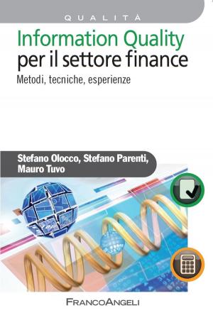 Cover of the book Information Quality per il settore Finance. Metodi, tecniche, esperienze by Nicola De Florio, Alberto Simonazzi, Cristina Burnacci