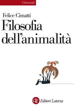 Cover of the book Filosofia dell'animalità by Angelica Moè