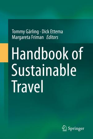 Cover of the book Handbook of Sustainable Travel by Stepan S. Batsanov, Andrei S. Batsanov