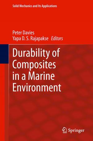 Cover of the book Durability of Composites in a Marine Environment by David Jou, José Casas-Vázquez, Manuel Criado-Sancho