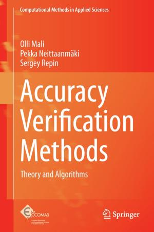 Cover of the book Accuracy Verification Methods by Jiyuan Yu