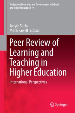 Cover of the book Peer Review of Learning and Teaching in Higher Education by 