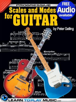 Cover of the book Lead Guitar Lessons - Guitar Scales and Modes by LearnToPlayMusic.com, Craig Lauritsen