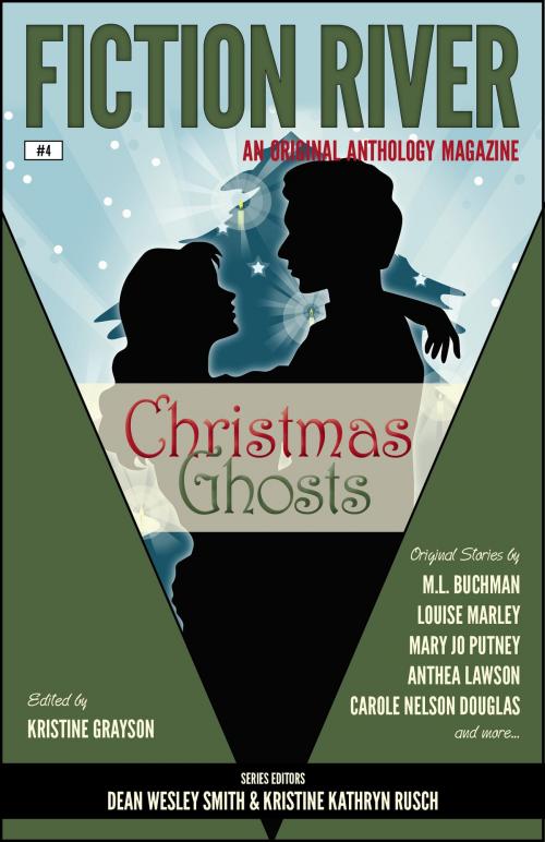 Cover of the book Fiction River: Christmas Ghosts by Fiction River, Kristine Kathryn Rusch, Dean Wesley Smith, Kristine Grayson, Louise Marley, Lisa Silverthorne, M.L. Buchman, Mary Jo Putney, Carole Nelson Douglas, Anthea Lawson, WMG Publishing Incorporated