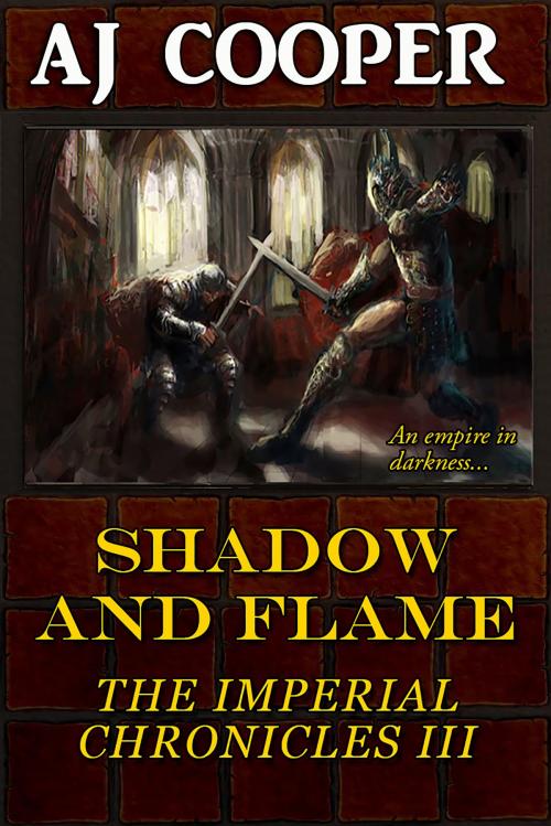Cover of the book Shadow and Flame by AJ Cooper, Realms of Varda