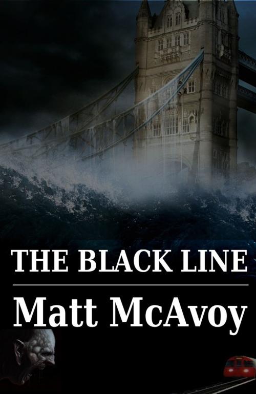 Cover of the book The Black Line by Matt McAvoy, MJV Publishing