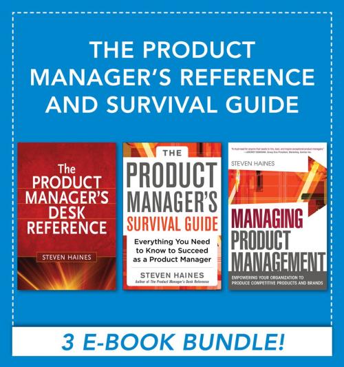 Cover of the book The Product Manager's Reference and Survival Guide by Steven Haines, McGraw-Hill Education