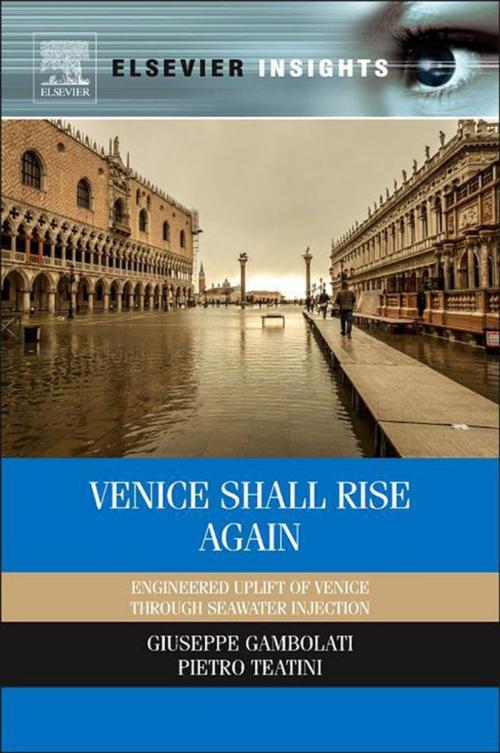 Cover of the book Venice Shall Rise Again by Giuseppe Gambolati, Pietro Teatini, Elsevier Science