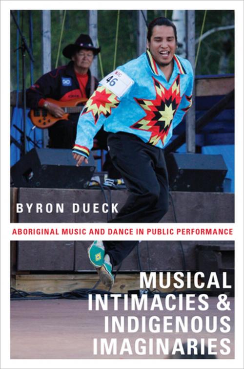 Cover of the book Musical Intimacies and Indigenous Imaginaries by Byron Dueck, Oxford University Press