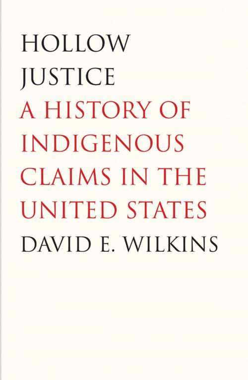 Cover of the book Hollow Justice by David E. Wilkins, Yale University Press