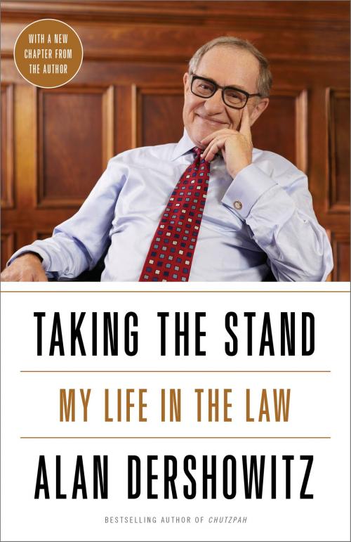 Cover of the book Taking the Stand by Alan Dershowitz, Crown/Archetype