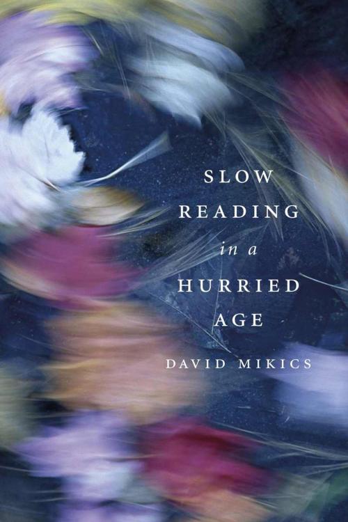 Cover of the book Slow Reading in a Hurried Age by David Mikics, Harvard University Press