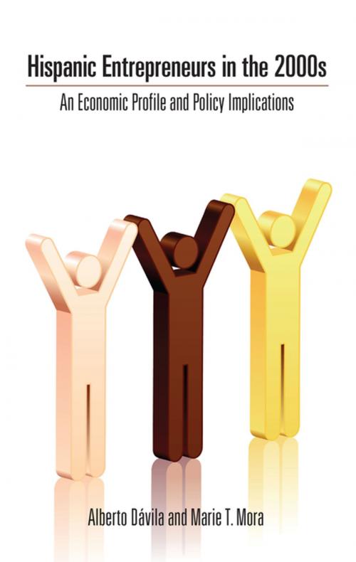 Cover of the book Hispanic Entrepreneurs in the 2000s by Alberto Dávila, Marie T. Mora, Stanford University Press