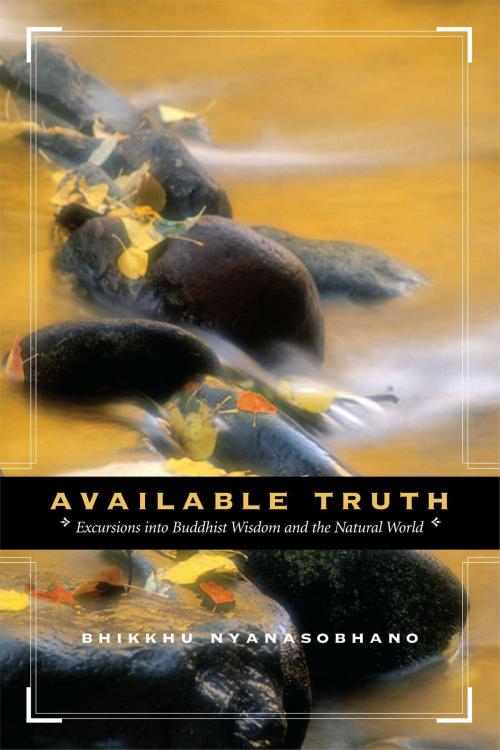Cover of the book Available Truth by Bhikkhu Nyanasobhano, Wisdom Publications