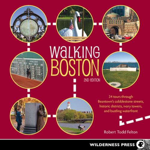 Cover of the book Walking Boston by Robert Todd Felton, Wilderness Press
