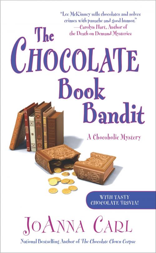 Cover of the book The Chocolate Book Bandit by JoAnna Carl, Penguin Publishing Group